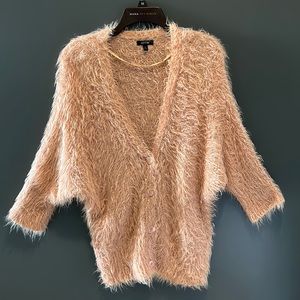 Lady’s fuzzy cardigan